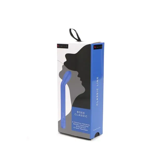 Classic Denim G-Spot Vibrator by Bgee