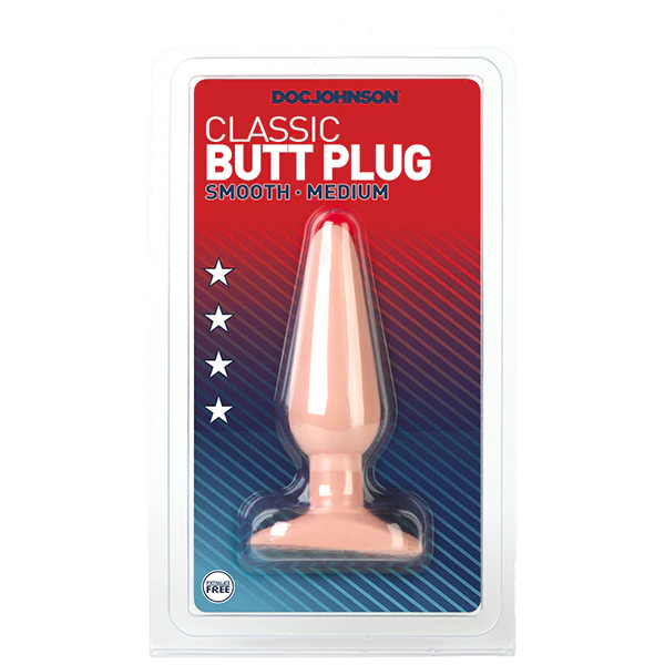 Classic Butt Plug Smooth Medium by Doc Johnson