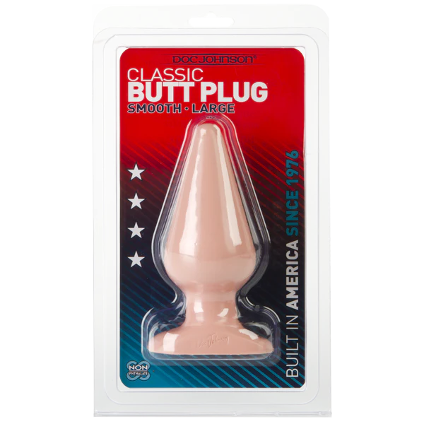 Classic Butt Plug Smooth Large by Doc Johnson