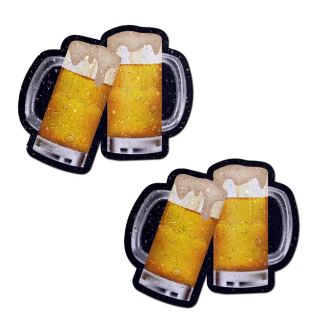 Clinking Beer Mug Pasties by Pastease