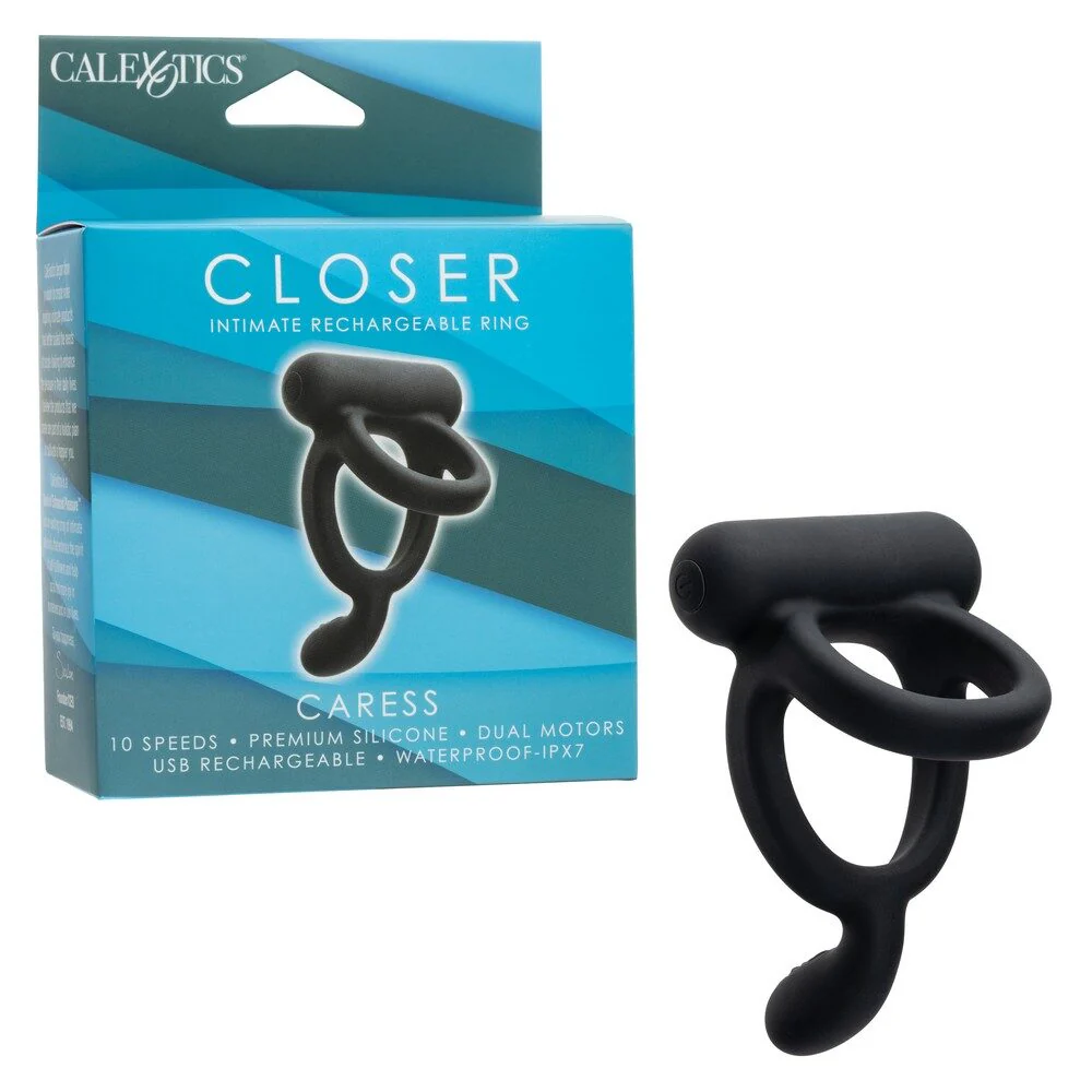 Closer Caress Vibrating Cock Ring by Cal Exotics