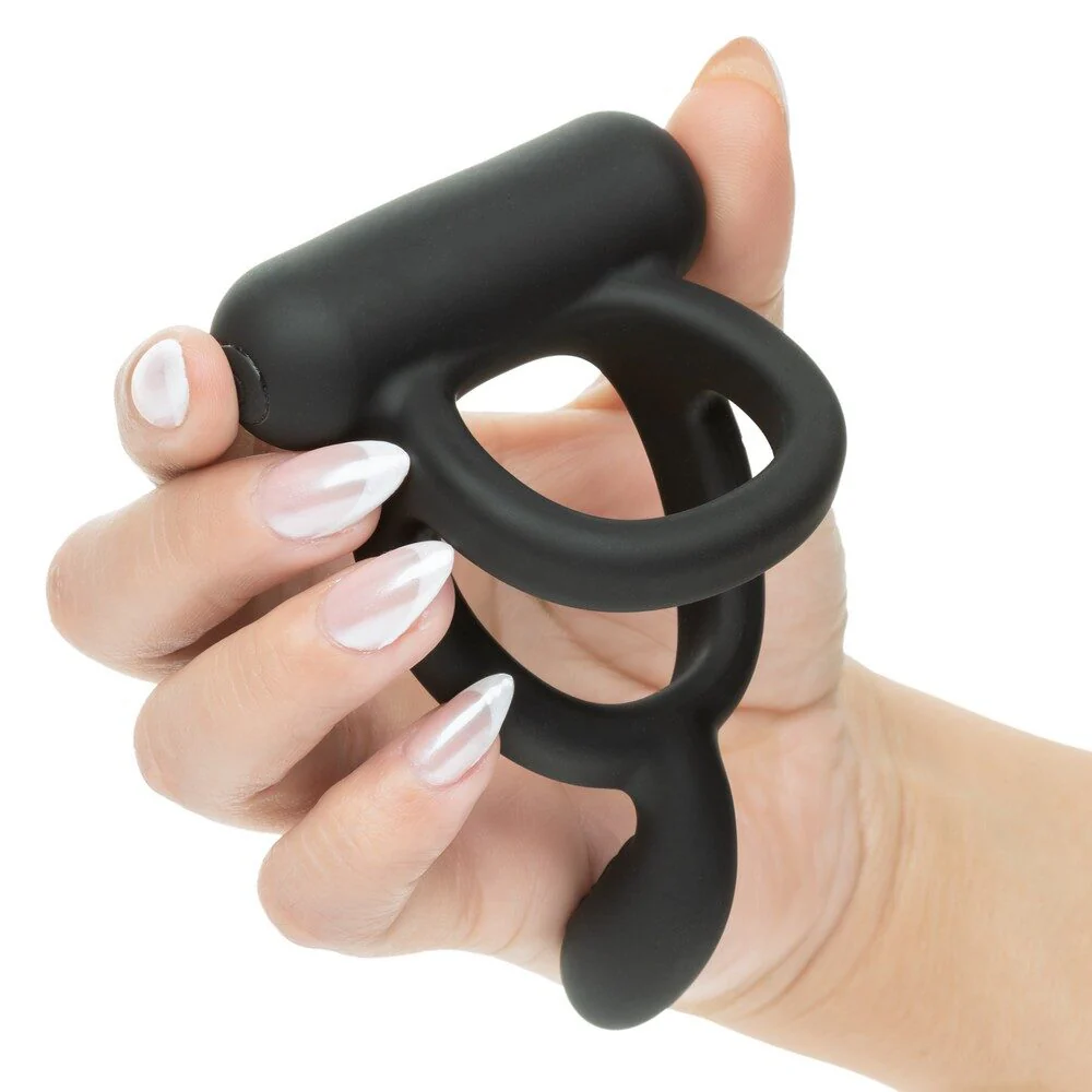 Closer Caress Vibrating Cock Ring by Cal Exotics - Image 2