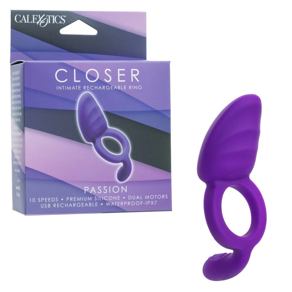 Closer Passion Vibrating Cock Ring by Cal Exotics