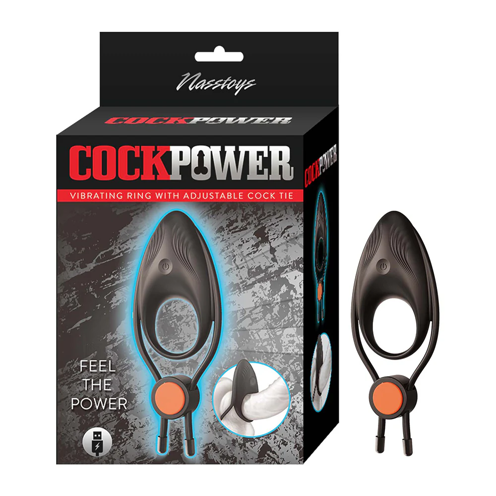 Cockpower Adjustable Vibrating Cock Ring by NassToys