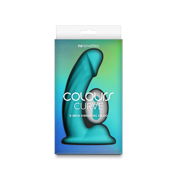 Colours Curve Vibrating Dildo 6" by Ns Novelties - Image 4