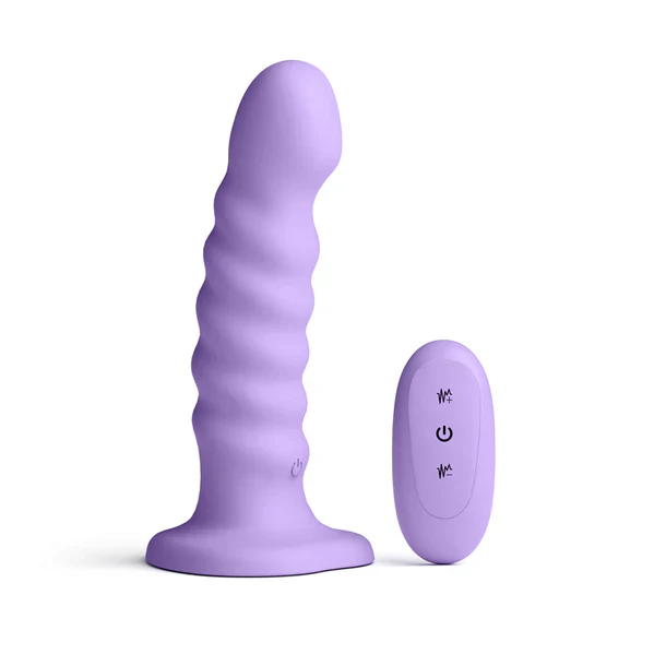 Colours Ribbed 6" Vibrating Dildo by Ns Novelties - Image 2