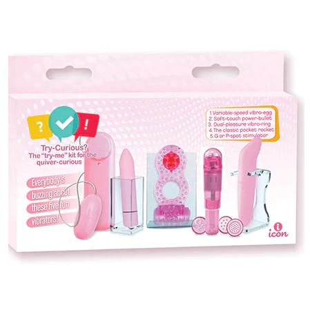 Try Curious Vibrator Set by Icon