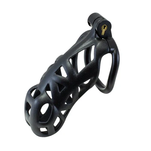 X-Large Locking Cock Chastity Cage by Kink Collection - Image 2
