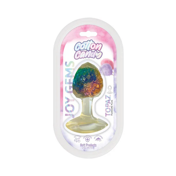 Cotton Candy Joy Gems Butt Plug by Hott Products - Image 2