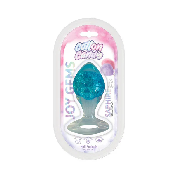 Cotton Candy Joy Gems Butt Plug by Hott Products - Image 3