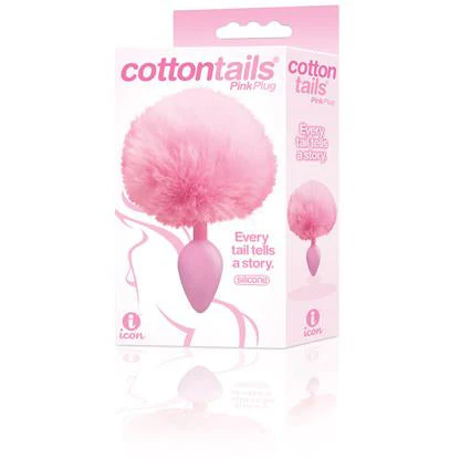 Cotton Tails Anal Plug by Icon