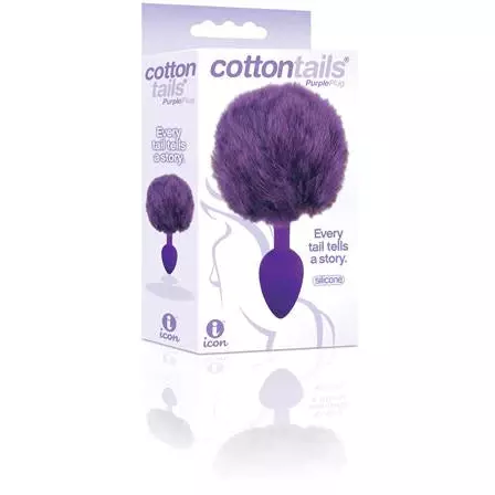 Cotton Tails Anal Plug by Icon - Image 2