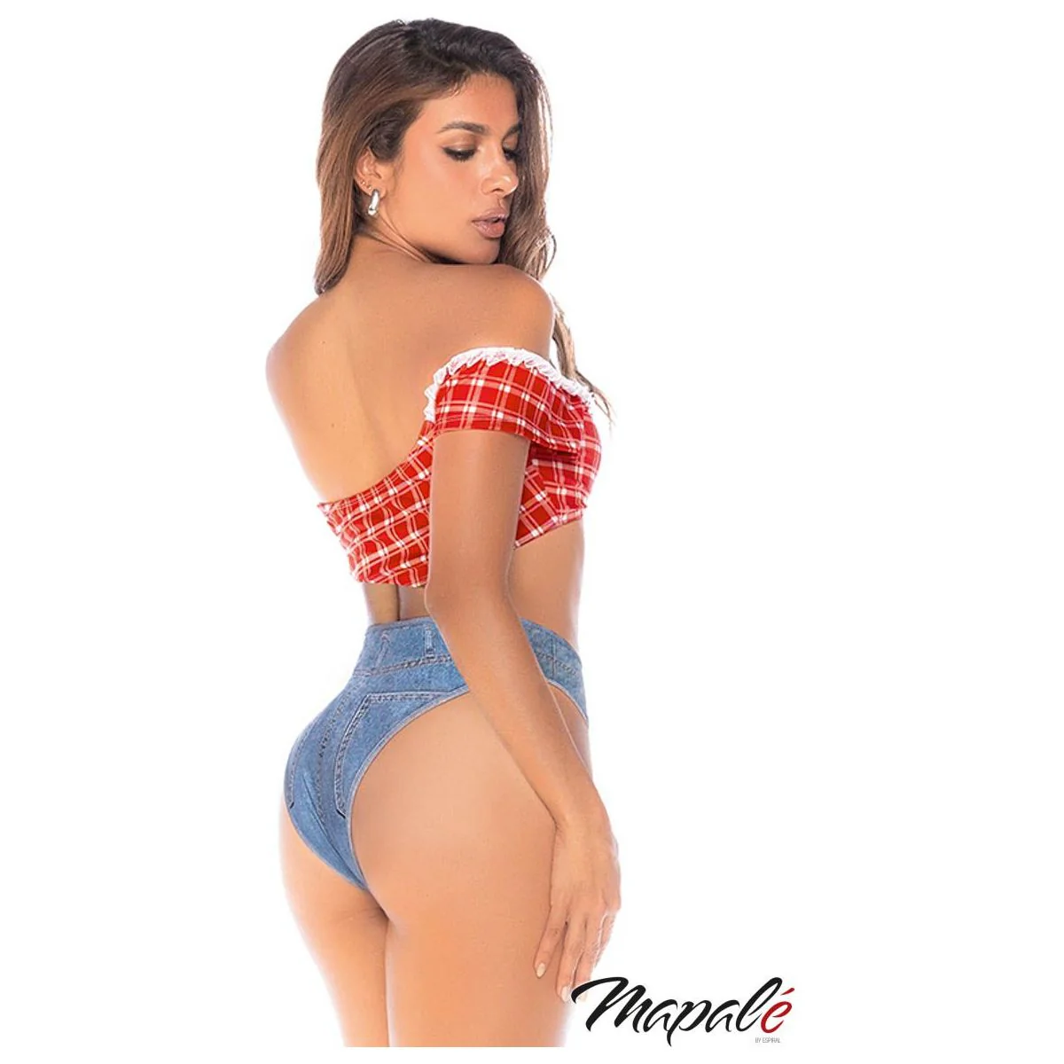 Cowgirl 2pc Role Play Costume by Mapale - Image 2