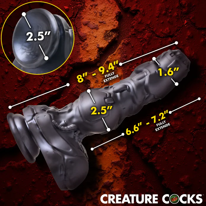 Creature Cocks Cyborg Cock Thrusting & Vibrating Dildo by XR - Image 3