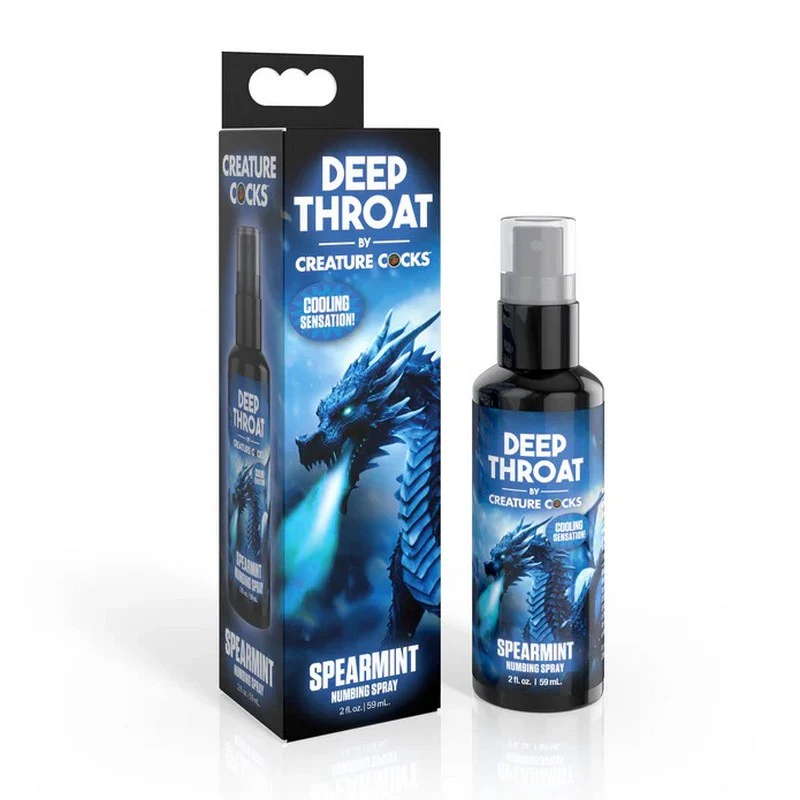 Creature Cocks Deep Throat Numbing Spray Spearmint by XR - Image 2