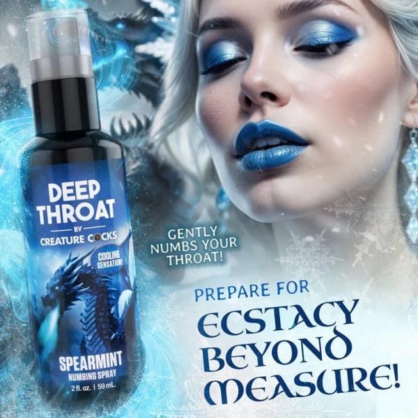 Creature Cocks Deep Throat Numbing Spray Spearmint by XR - Image 3