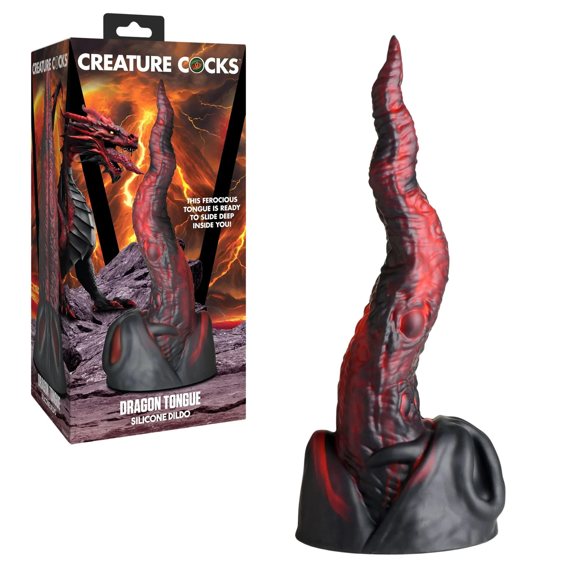 Creature Cocks Dragon Tongue Dildo by XR