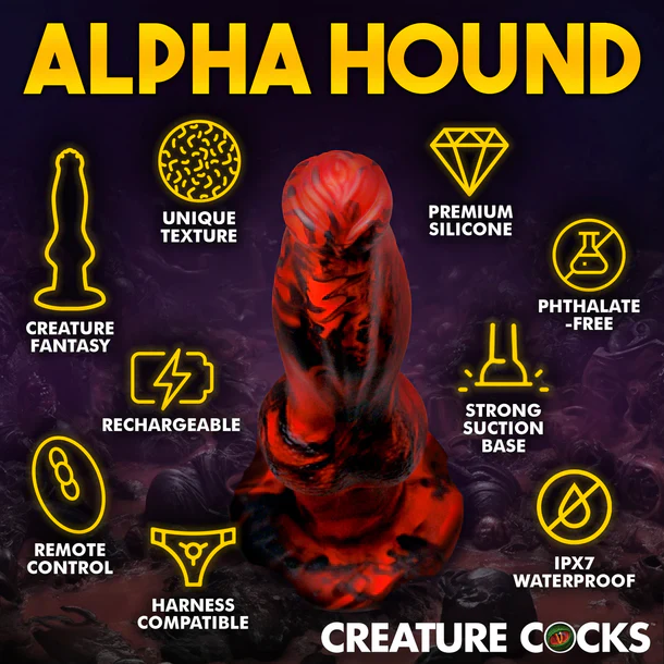 Creature Cocks Hell Wolf Thrusting Vibrator by XR - Image 3
