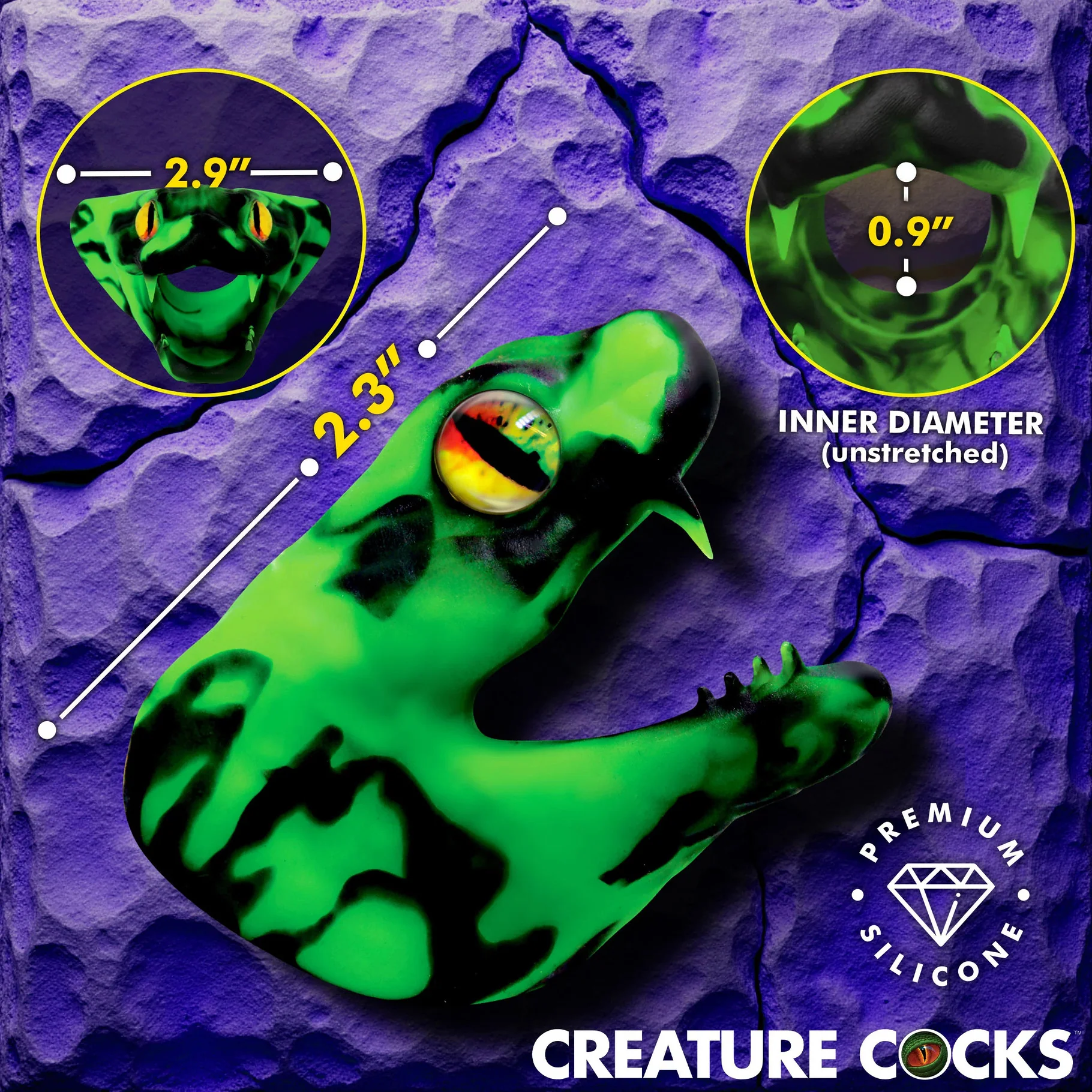 Creature Cocks Master Cobra Cock Ring by XR - Image 4