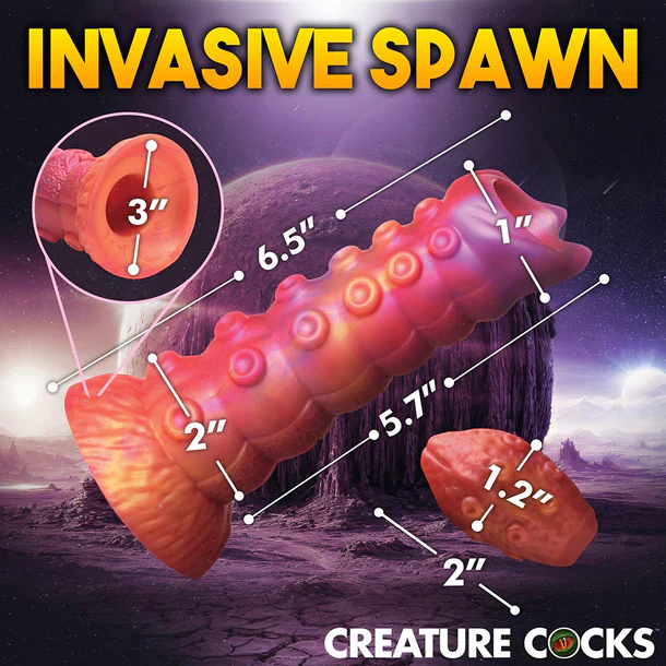 Creature Cocks Nymphoid Ovipositor Dildo by XR - Image 2
