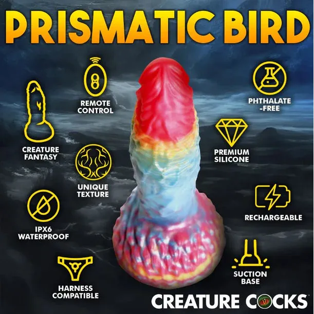 Creature Cocks Rainbow Pheonix Vibrating Dildo by XR - Image 2