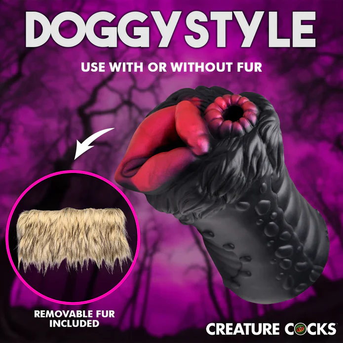 Creature Cocks Savage She Wolf Silicone Pussy & Ass Stroker by XR - Image 2