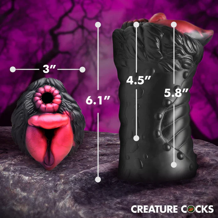 Creature Cocks Savage She Wolf Silicone Pussy & Ass Stroker by XR - Image 4