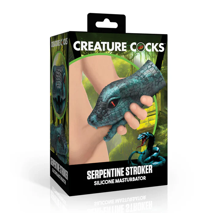 Creature Cocks Serpetine Silicone Stroker by XR - Image 3