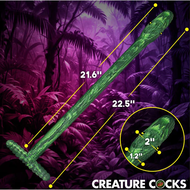 Creature Cocks Slither Dildo 22.5" by XR - Image 3