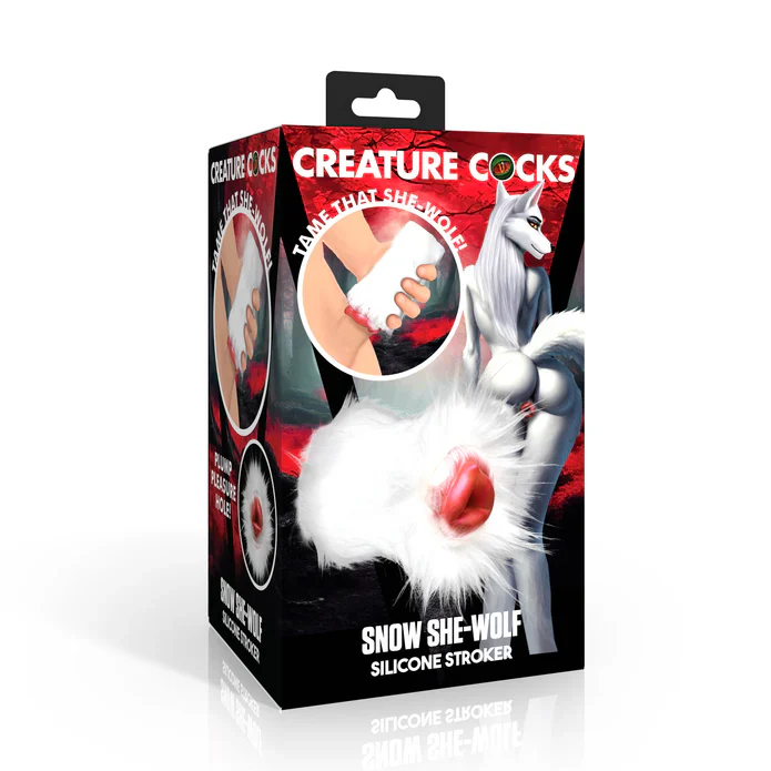 Creature Cocks Snow She Wolf Silicone Pussy Stroker by XR
