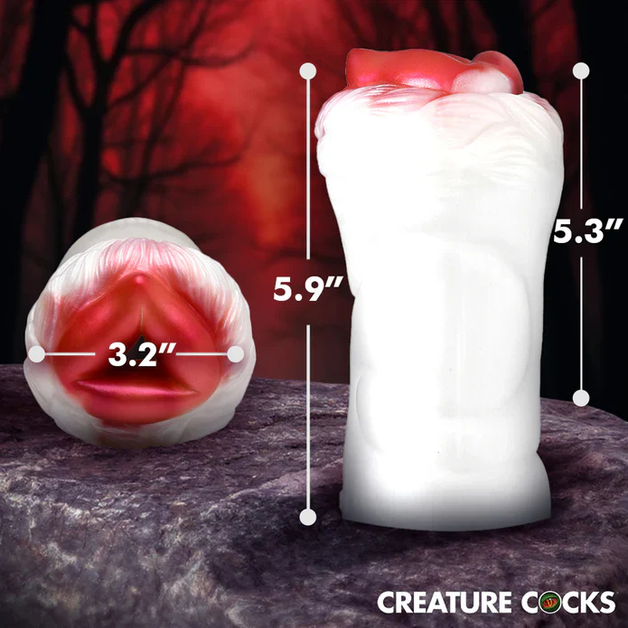 Creature Cocks Snow She Wolf Silicone Pussy Stroker by XR - Image 4