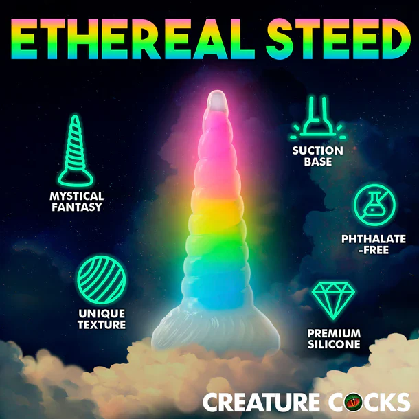 Creature Cocks Uni Glow Dildo by XR - Image 3