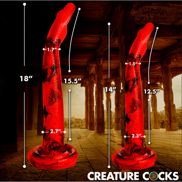 Creature Cocks King Cobra XL Dildo by XR - Image 2