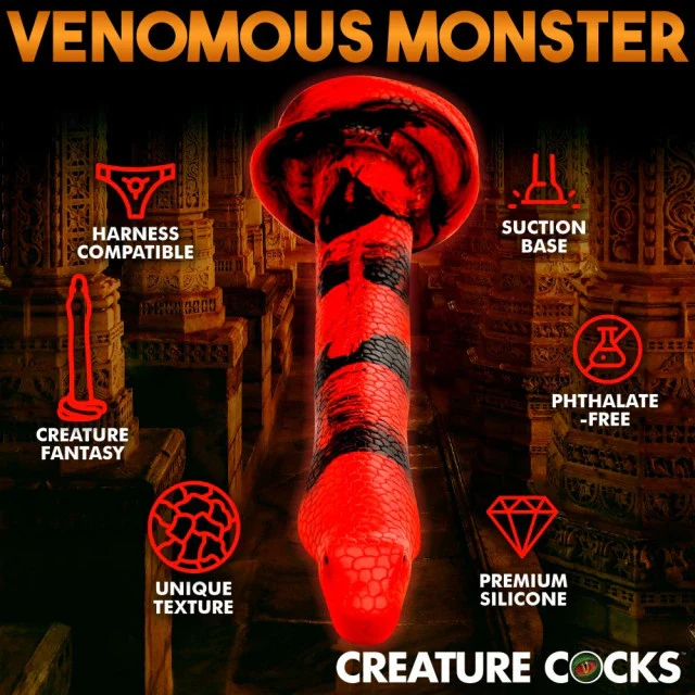 Creature Cocks King Cobra XL Dildo by XR - Image 3