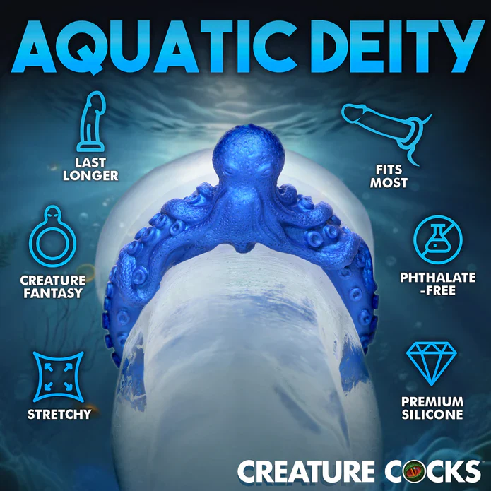 Creature Cocks Poseidon's Octo Cock Ring by XR - Image 3