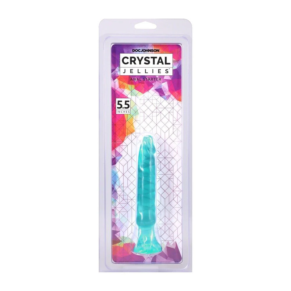 Crystal Jellies 5.5" Anal Starter Plug by Doc Johnson - Image 2