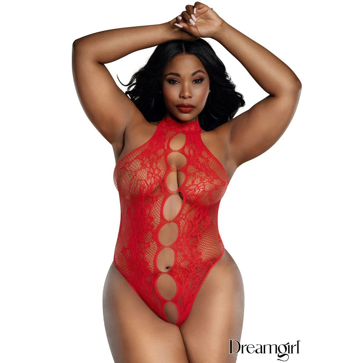 Cutout Net Teddy by Dreamgirl - Image 6