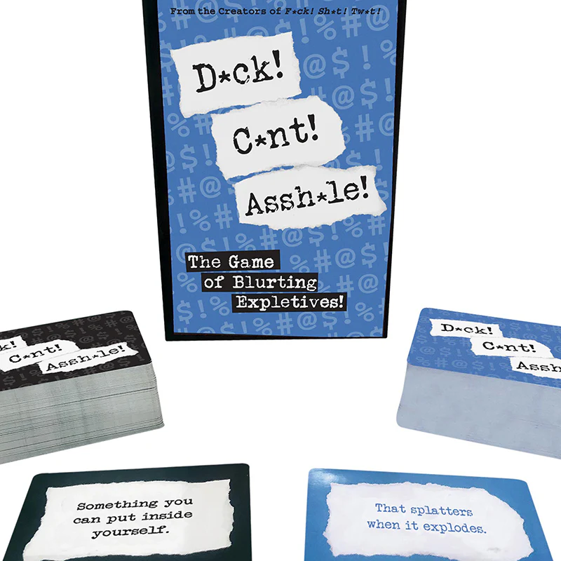 D*ck C*nt Assh*le Card Game by Kheper Games