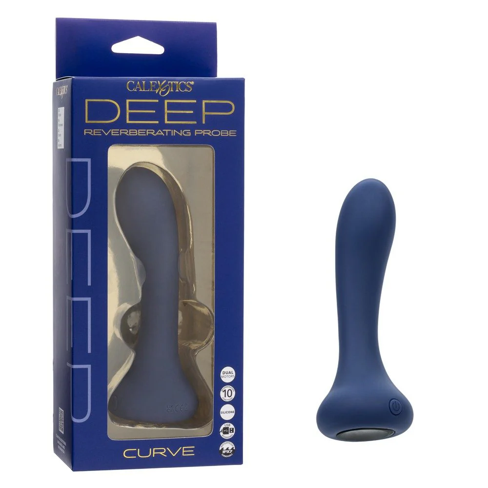 Deep Curve Vibrating Anal Probe by Cal Exotics