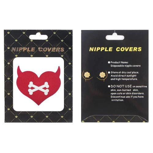 Devil Heart Nipple Cover by Comeon Dear