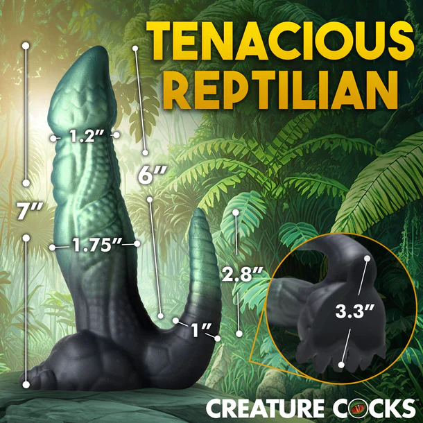 Dickosaur Dinosaur Creature Cocks Dildo by XR - Image 3