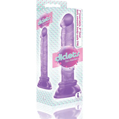 Diclets Jelly Dildo 7" by Icon - Image 2