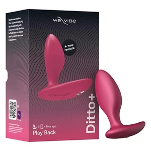 We-Vibe™ Ditto+ Vibrating Anal Plug Interactive Couples Masturbator