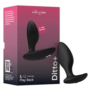 We-Vibe™ Ditto+ Vibrating Anal Plug Interactive Couples Masturbator - Image 2