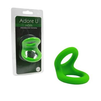 Double Silicone Cock Ring Medium by Adore U Hom