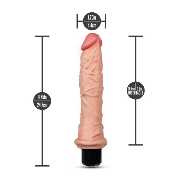 Dr Skin 9.75" Vibrator Dr Webber by Blush - Image 4