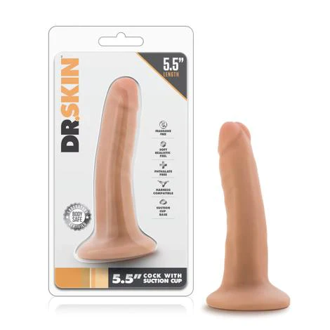 Dr Skin Cock Realistic Dildo 5.5" by Blush Novelties