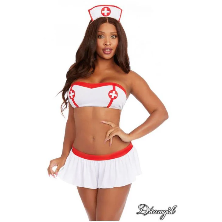 Nurse Ivana Spanking Role Play Costume 4pc by Dreamgirl