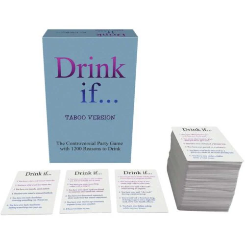 Drink If Taboo Version Card Game by Kheper Games
