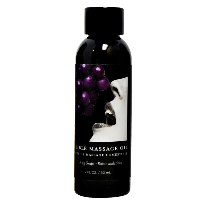 Grape Edible Massage Oil by Earthly Body